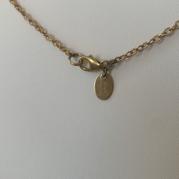 Crystal Eye of Protection Evil Eye Necklace on Gold Filled Chain - Picture 5 of 6